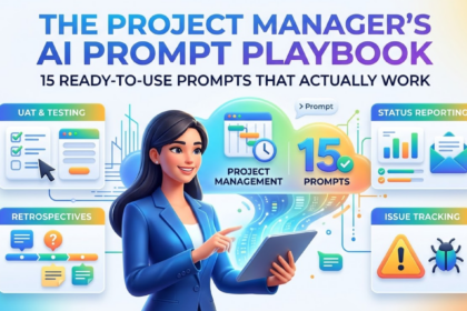 Screenshot for 15 AI Prompts for Project Managers: The Ultimate Playbook(Free!!)