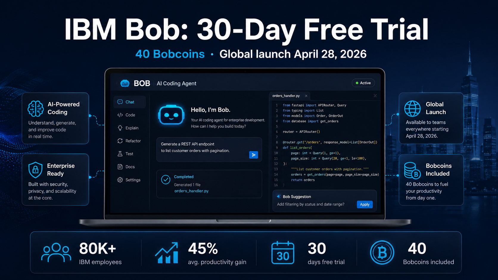IBM Bob Free Trial: 30 Days Free for the AI Coding Agent Built for ...
