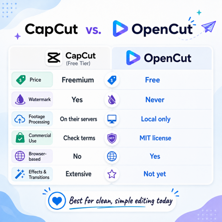 OpenCut: The Free, Open-Source CapCut Alternative With 48K GitHub Stars