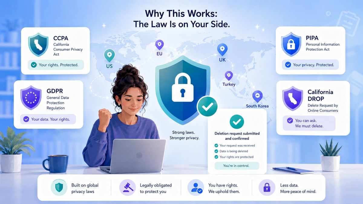 How to Erase Your Digital Footprint in 6 Hours Using Claude — All 6 Prompts Included 13 privacy laws ccpa gdpr