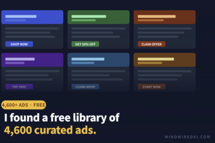 The Ad Swipe File Marketers Are Quietly Bookmarking Right Now: Free Ad Library Has 4,600+ Reference Ads 1 스크린샷 2026 06 01 095010