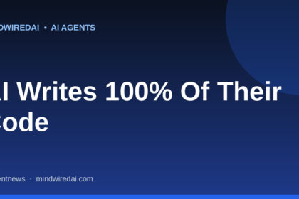 A Startup Ships 5 Products With Code Written 100% by AI 28 post 2026 06 18