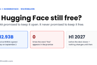 Is Hugging Face still free? NVIDIA agreed to pay $12.93 billion and promised to keep it open, but never mentioned price